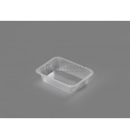 Envase Termosellado Pp 187 X 137 H45 Mm. Pr Transparente