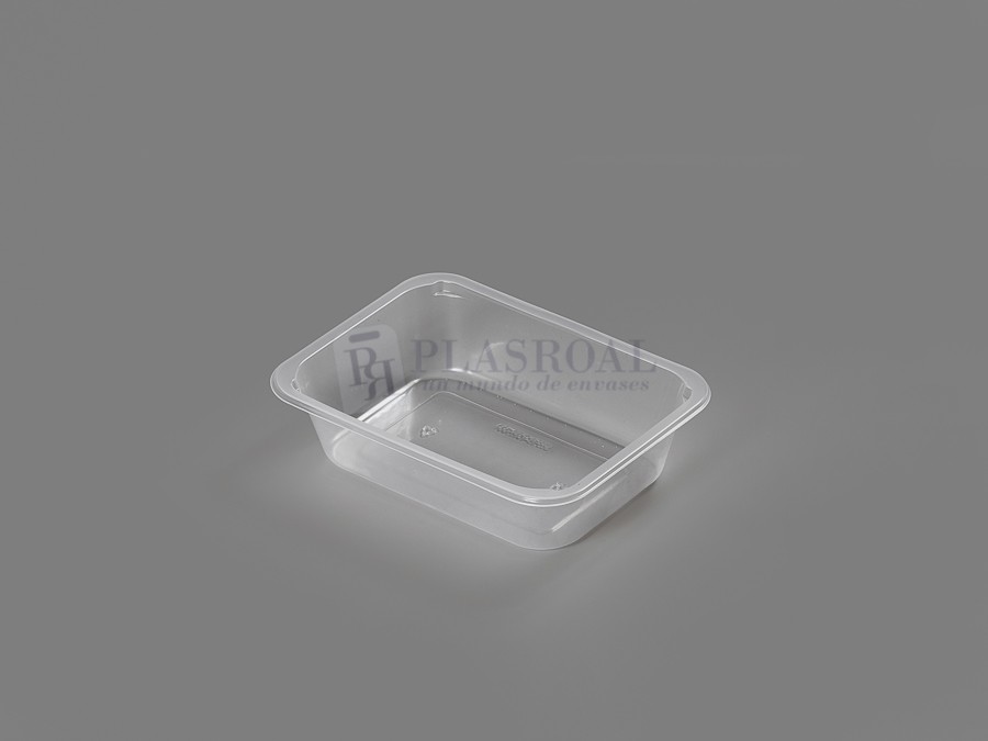 Envase Termosellado Pp 187 X 137 H45 Mm. Pr Transparente