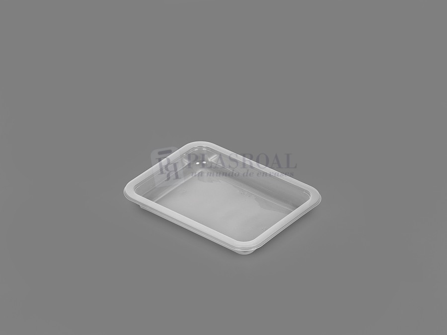 Envase Termosellado PP 186 X 140 X 23 mm. Pt23 Transparente EVOH