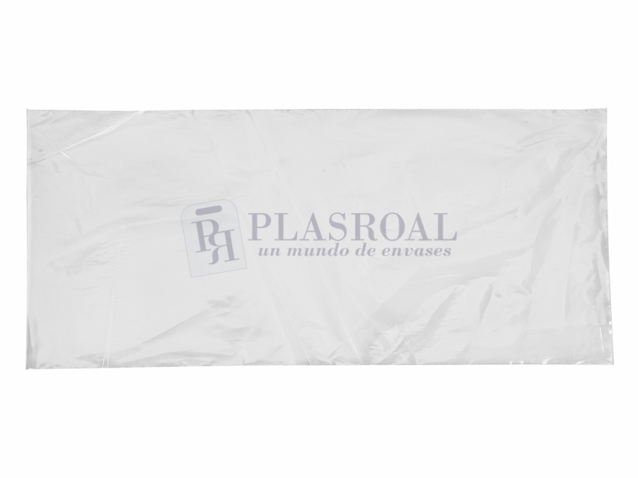 Bolsa de plástico transparente polietileno 22 x 50